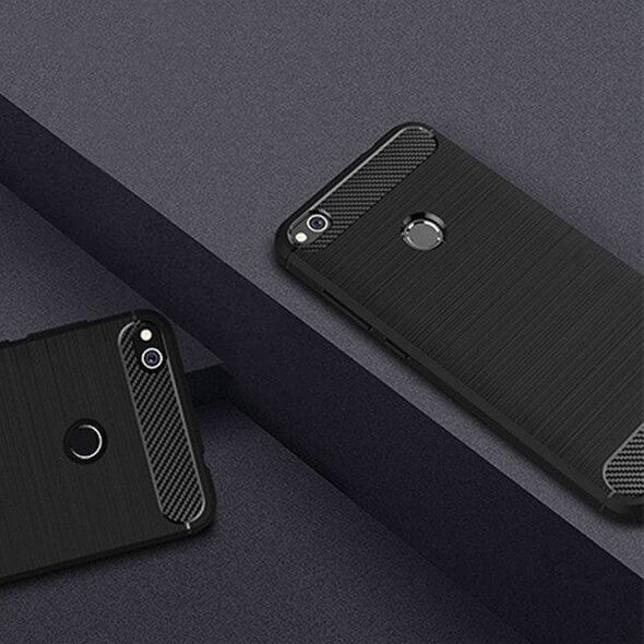 CASE ETUI CARBON LUX CZARNY HUAWEI NOVA 4