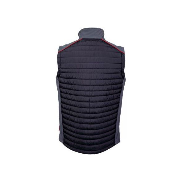Lahti Pro Bezrękawnik Ocieplany Czarny, szary, czerwony, 2XL (L4130705)