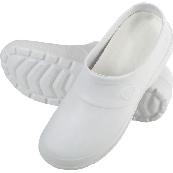 Chodaki Typu Clogs Białe Amaro rozmiar 43 (F3080143)