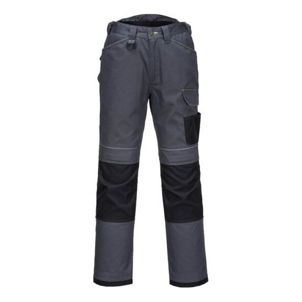 Unimet spodnie ochronne do pasa szaro-czarne rozmiar 50 (BHP T601 50)
