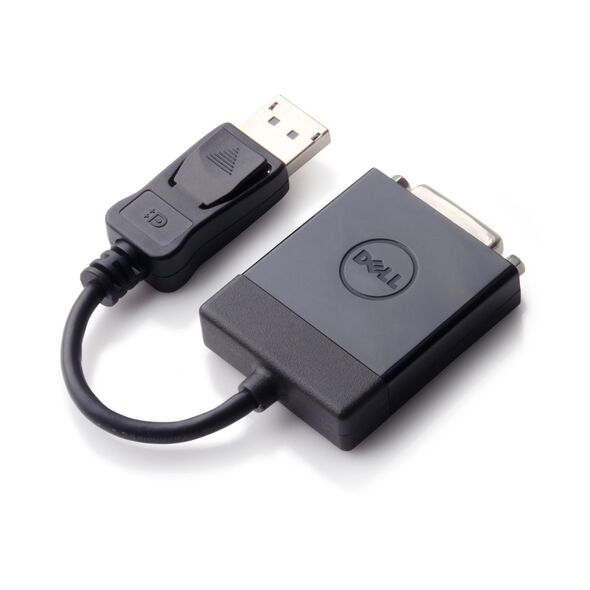 Adapter AV Dell DisplayPort - DVI-D czarny (470-ABEO)
