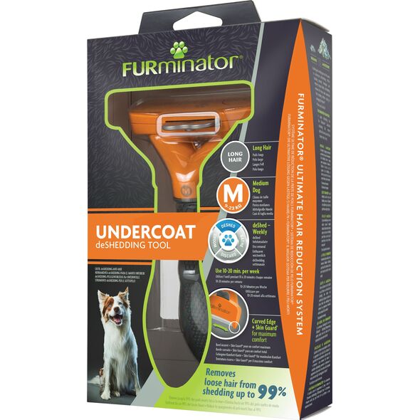 FURminator FURMINATOR dla psów długowłosych Medium