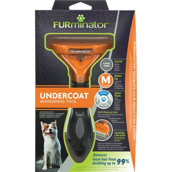 FURminator FURMINATOR dla psów długowłosych Medium