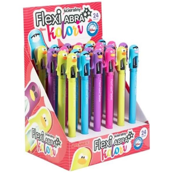 Penmate Długopis ścieralny Flexi Abra (24szt) PENMATE