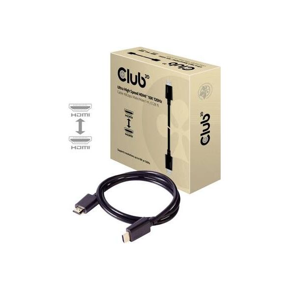 Kabel Club 3D HDMI - HDMI 2m czarny (CAC-1372)
