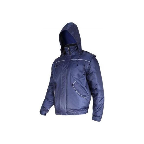 Lahti Pro Kurtka Ocieplana Granatowa z Odpinanymi Rękawami 2XL (L4092705)