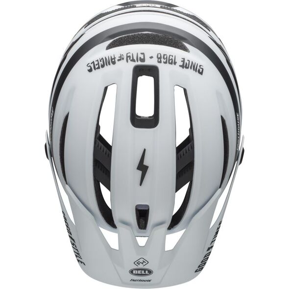Bell Kask mtb Sixer Integrated Mips fasthouse stripes matte white black r. S (52–56 cm) (BEL-71015)
