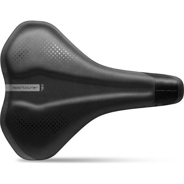 Sportourer Siodło SPORTOURER MAX FLX GEL (S FILL CITY) żelowe + elastomery unisex (NEW)