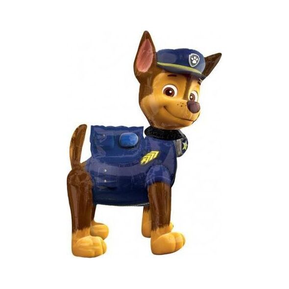 AMSCAN Chodzący balon foliowy Psi Patrol Chase - 93 x 137 cm - 1 szt. uniwersalny