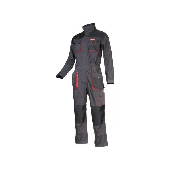Lahti Pro Kombinezon Grafitowy, czerwony 2L/54 (L4150354)