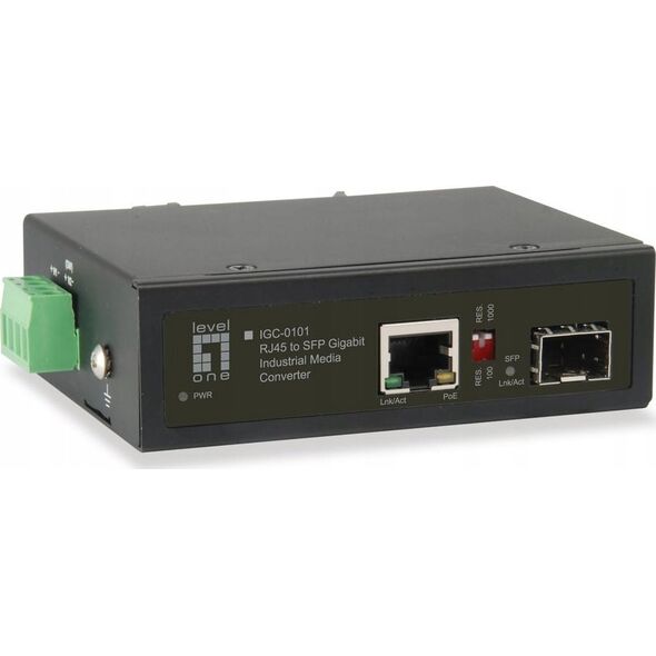 Konwerter światłowodowy LevelOne LevelOne Konverter IGC-0101 10/100/1000>SFP