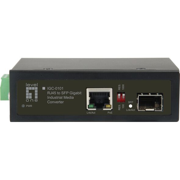 Konwerter światłowodowy LevelOne LevelOne Konverter IGC-0101 10/100/1000>SFP