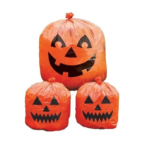 AMSCAN Worki na trawę Dynia na Halloween - 3 szt. uniwersalny