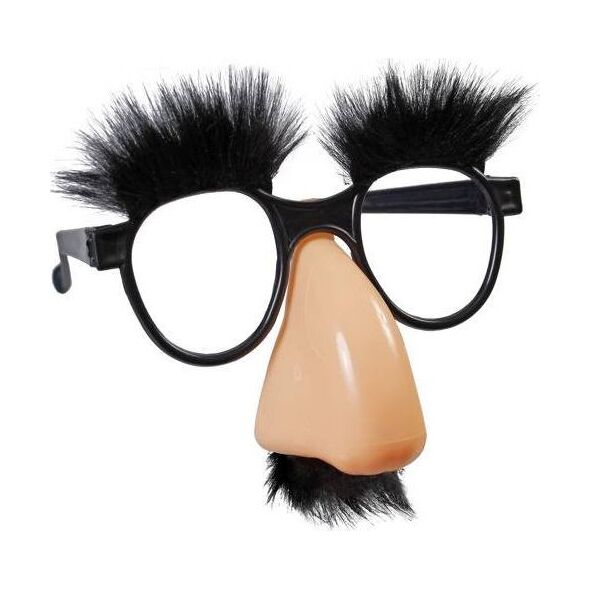 Gama Ewa Kraszek Okulary z nosem Profesorek czarny - 1 szt. uniwersalny