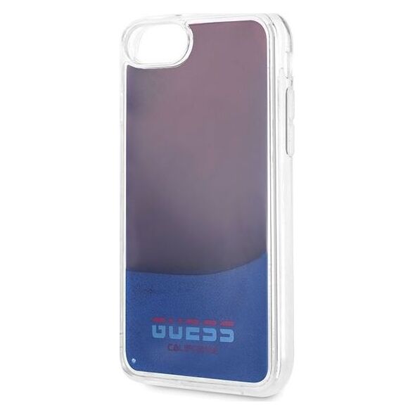 Guess Guess GUHCI8GLCRE iPhone 7/8 czerwony /red hard case California Glow in the dark uniwersalny