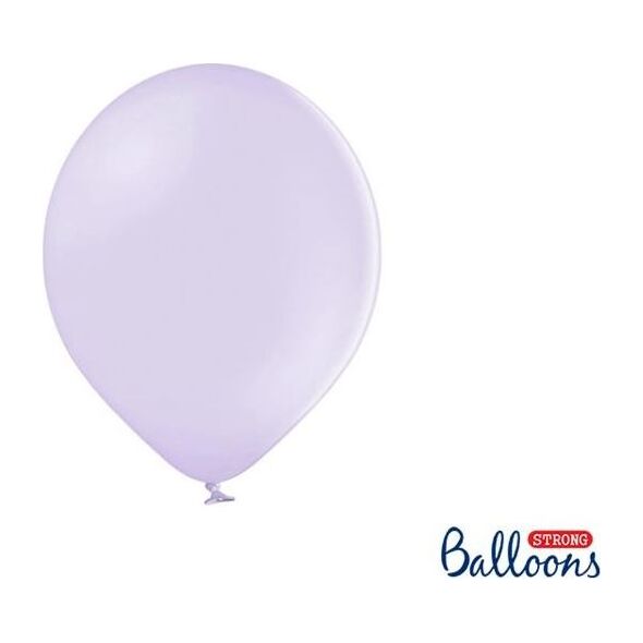Party Deco Balony lateksowe, pastelowy jasny liliowy, 27 cm, 10 szt. uniwersalny