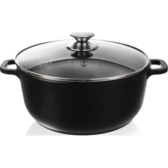 Orion Garnek GRANITOWY 28 cm indukcja GRANDE 7L ORION uniwersalny
