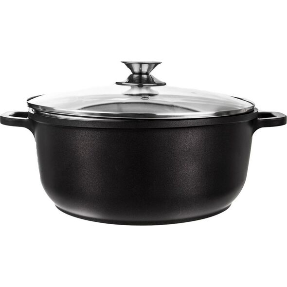 Orion Garnek GRANITOWY 28 cm indukcja GRANDE 7L ORION uniwersalny