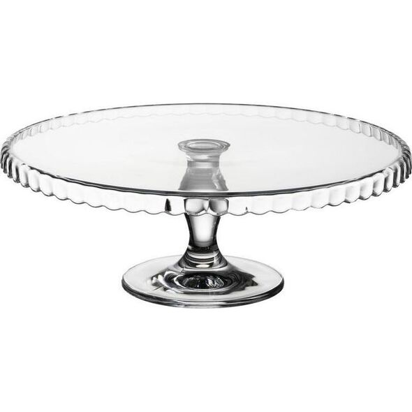Orion Patera / taca / tortownica szklana OKRĄGŁA 32 cm uniwersalny