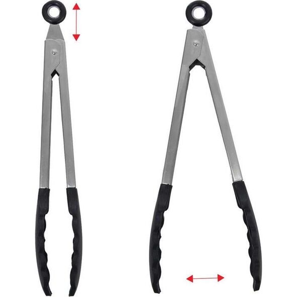 Orion Szczypce kuchenne / kleszcze do obracania 27 cm