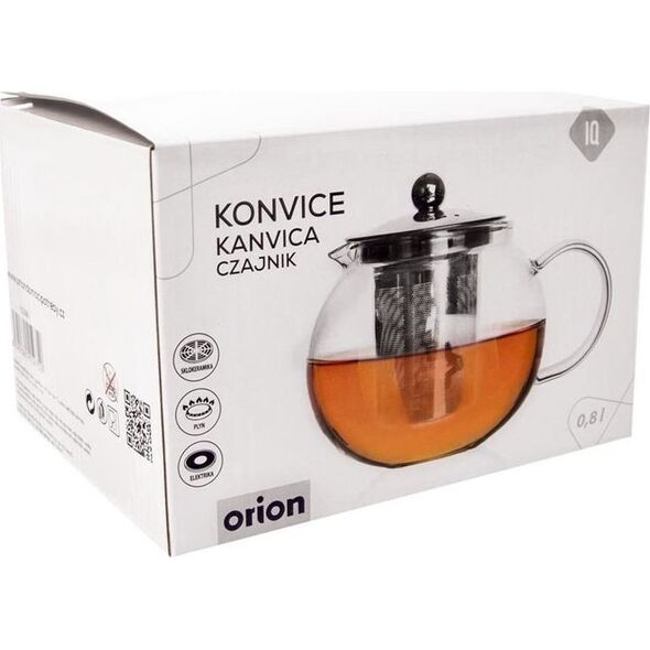 Orion Dzbanek z zaparzaczem zaparzacz czajnik 0,8L sitko uniwersalny