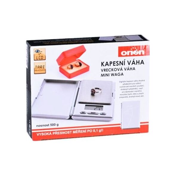 Orion Waga jubilerska elektroniczna gramowa 0,5kg / 0,1g uniwersalny