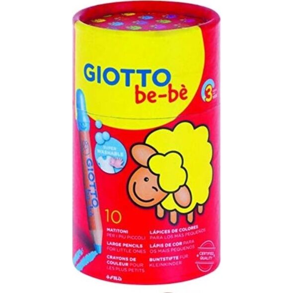 Giotto Kredki dla najmłodszych 10 kolorów GIOTTO