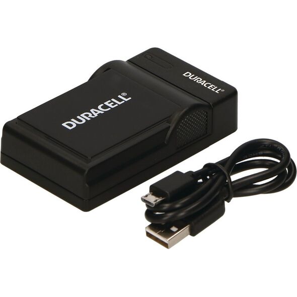 Ładowarka do aparatu Duracell Duracell Charger with USB Cable for Panasonic BCJ13E/BCG10