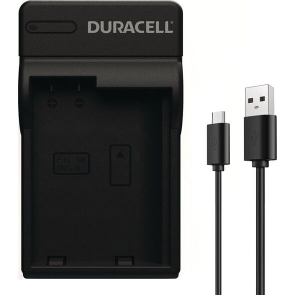 Ładowarka do aparatu Duracell Duracell Charger with USB Cable for DRNEL15/EN-EL15
