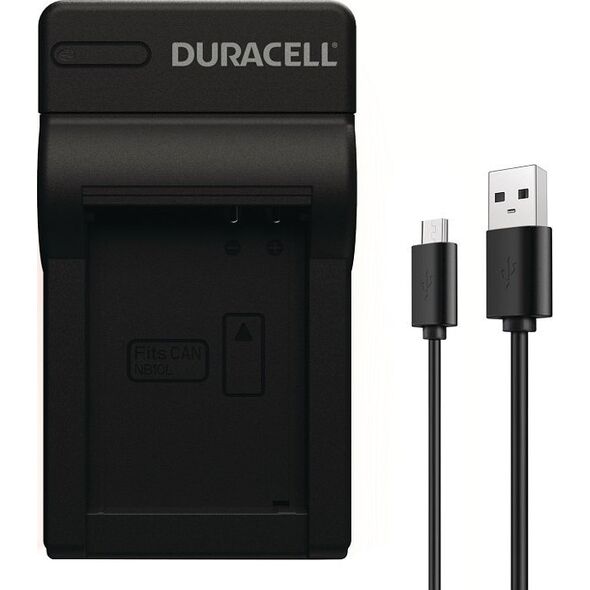 Ładowarka do aparatu Duracell Duracell Charger with USB Cable for DRC10L/NB-10L