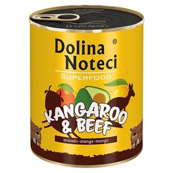 Dolina Noteci Dolina Noteci Premium Superfood Pies Kangur i wołowina puszka 400g