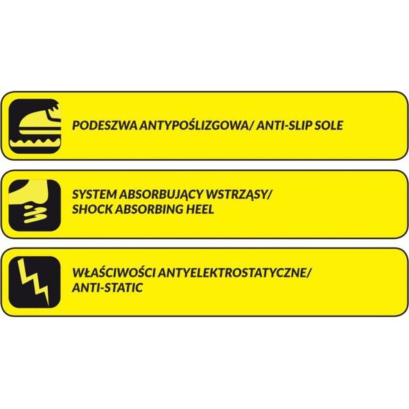 Dedra półbuty zawodowe M3 sport, rozmiar 38, kategoria O1 SRC (BH9M3Z-38)