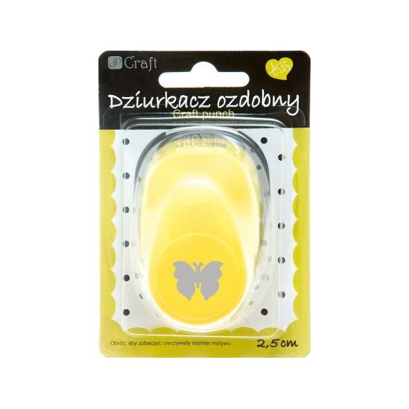 DP Craft ozdobny 2.5cm motyl 4 (JCDZ-110-238)