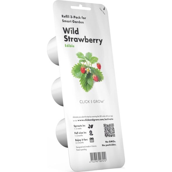 Click And Grow Click&Grow Kapsułki z nasionami Smart Soil Poziomka 3pak