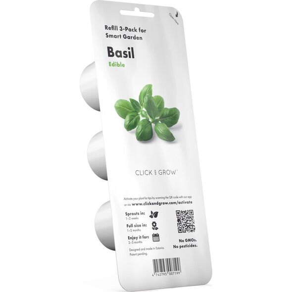 Click And Grow Click&Grow Kapsułki z nasionami Smart Soil Bazylia 3pak
