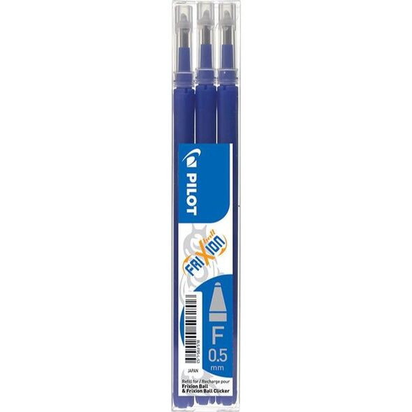 Pilot Wkład Frixion Clicker 0,5 niebieski 3 szt PILOT