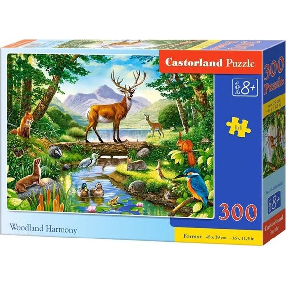Castorland Puzzle 300 Woodland Harmony CASTOR