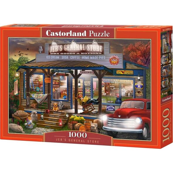 Castorland Puzzle 1000 Jeb's general store CASTOR
