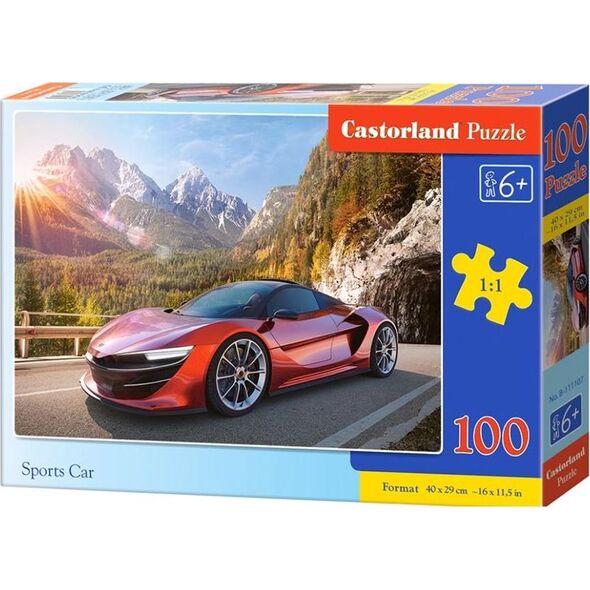 Castorland Puzzle 100 Sports Car CASTOR