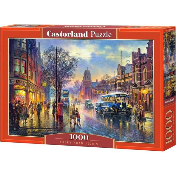 Castorland Puzzle 1000 Abbey Road 1930's CASTOR