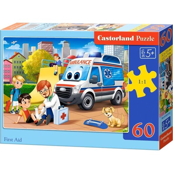 Castorland Puzzle 60 First Aid CASTOR
