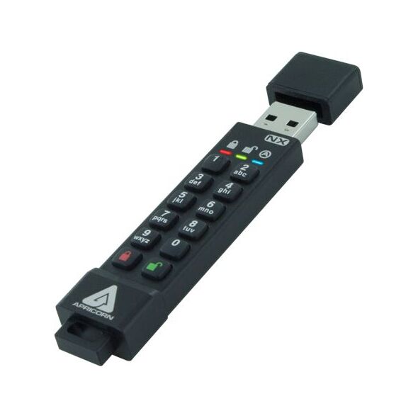 Pendrive Apricorn Aegis Secure Key 3NX, 64 GB  (ASK3-NX-64GB)
