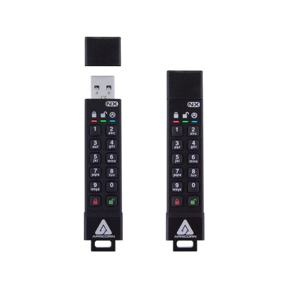 Pendrive Apricorn Aegis Secure Key 3NX, 64 GB  (ASK3-NX-64GB)