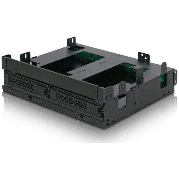 Kieszeń Icy Dock 2x 2.5" SAS/SATA + Slim ODD 5.25" Slot ExpressCage (MB732SPO-B)