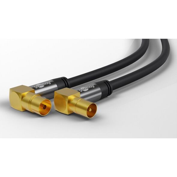 Kabel Goobay Antenowy 3m szary (70464)
