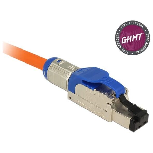 Delock Delock wtyk sieciowy RJ-45 8P8C ekranowany montaż beznarzędziowy kat. 8