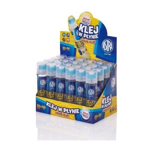 Astra Klej w płynie liquid glue 50ml 24szt.