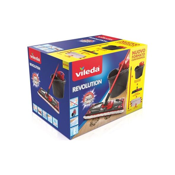Mop Vileda Revolution (158576) z wiadrem