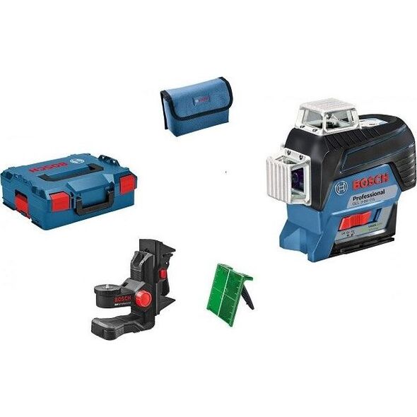 Bosch Laser płaszczyznowy GLL 3-80 CG zielony 30 m