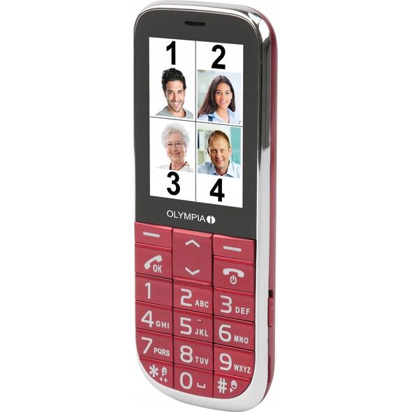 Telefon komórkowy Olympia Olympia Joy II red